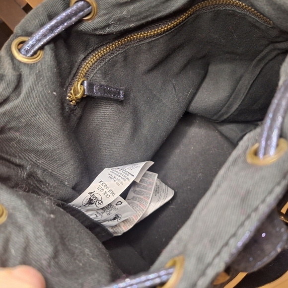 Disney Nightmare Before Christmas dark blue metalic bucket bag - Picture 8 of 11